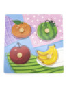 VIGA Drewniane Puzzle z Pinezkami Farma 12m+