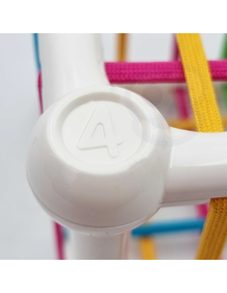 WOOPIE Elastyczna Kostka Sensoryczna Sorter dla Dzieci 7 el.