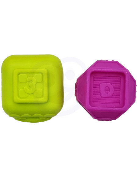 WOOPIE Elastyczna Kostka Sensoryczna Sorter dla Dzieci 7 el.