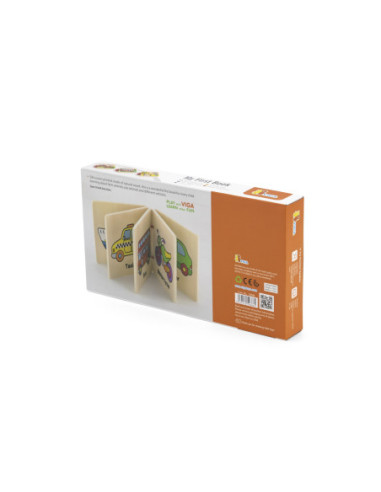 Viga Moja Pierwsza Książeczka Drewniana 1 szt.