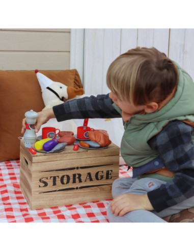 WOOPIE Grill dla Dzieci ze Światłem i Dźwiękiem + Akc.