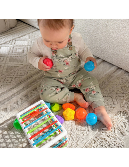 WOOPIE Elastyczna Kostka Sensoryczna Sorter dla Dzieci 13 el.