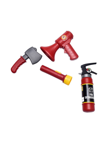 WOOPIE Zestaw Walizka Strażaka z Gaśnicą 7 el.