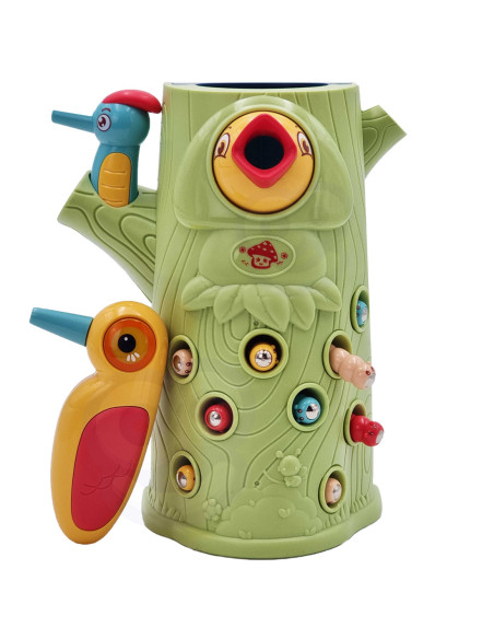 WOOPIE Gra Zręcznościowa Złap Robaka + 2 Dziecioły