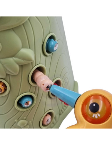 WOOPIE Gra Zręcznościowa Złap Robaka + 2 Dziecioły