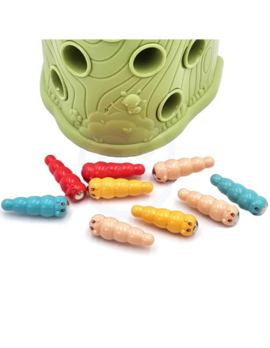 WOOPIE Gra Zręcznościowa Złap Robaka + 2 Dziecioły