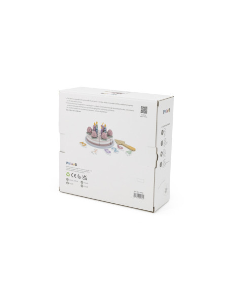 VIGA PolarB Drewniane Ciasto Tort Urodzinowy do Krojenia