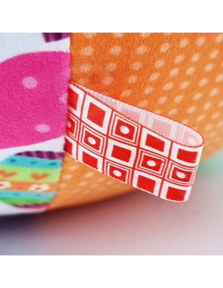 WOOPIE Miękka Sensoryczna Piłka z Wszywkami dla Malucha + Dźwięk