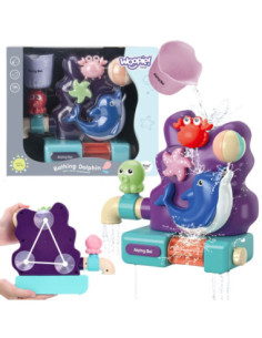 WOOPIE Zabawka Wodna do Kąpieli Delfinek + Kubeczek