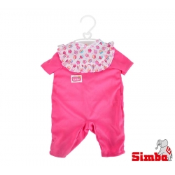 Simba Ubranko dla lalki New Born Baby różowe