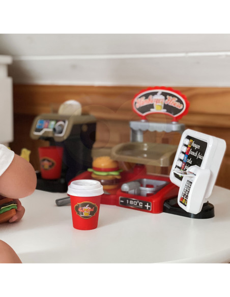 WOOPIE Fast Food XXL Sklep Restauracja Kasa + Dystrybutor Napojów