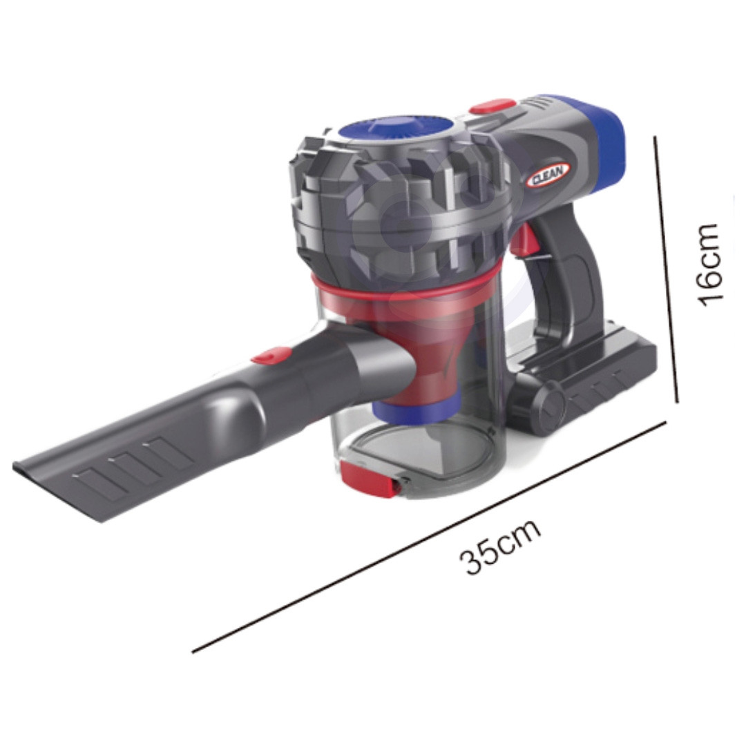 Interaktywny odkurzacz pionowy 3w1 dla dzieci z funkcją ssania - 35 z 38