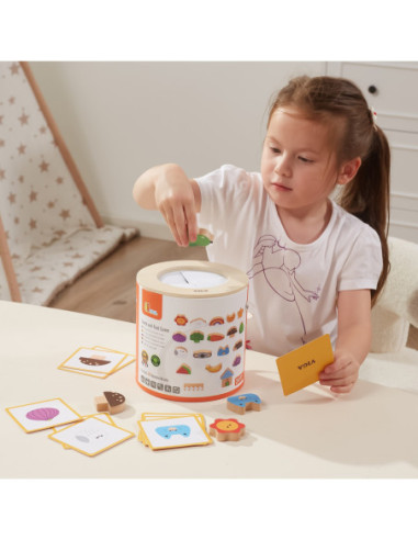 Viga Drewniana Gra W Ciemno Losowanie Wzorów