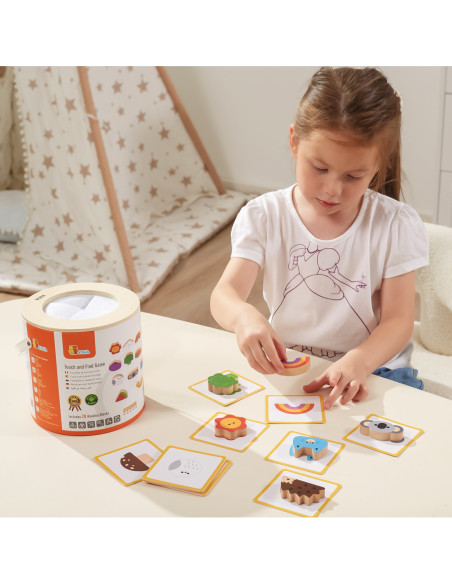 Viga Drewniana Gra W Ciemno Losowanie Wzorów