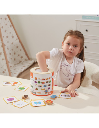 Viga Drewniana Gra W Ciemno Losowanie Wzorów