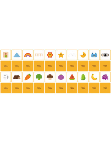 Viga Drewniana Gra W Ciemno Losowanie Wzorów