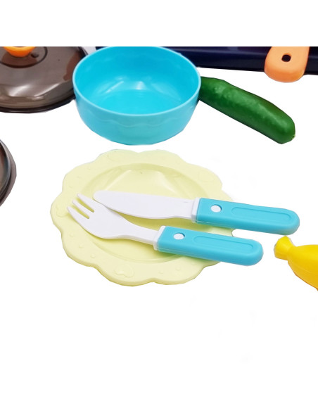 WOOPIE Zlewozmywak 2w1 Kuchnia dla Dzieci Różowa