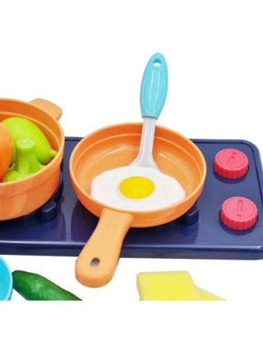 WOOPIE Zlewozmywak 2w1 Kuchnia dla Dzieci Różowa