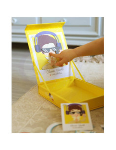 CLASSIC WORLD Układanka Magnetyczna Moda Zdjęcia Chłopcy 32 el. 2