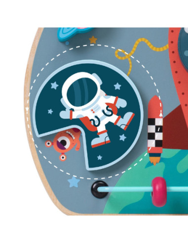 CLASSSIC WORLD Tablica Manipulacyjna Wielofunkcyjna 6w1 Podróżowanie