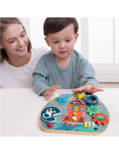 CLASSSIC WORLD Tablica Manipulacyjna Wielofunkcyjna 6w1 Podróżowanie 2