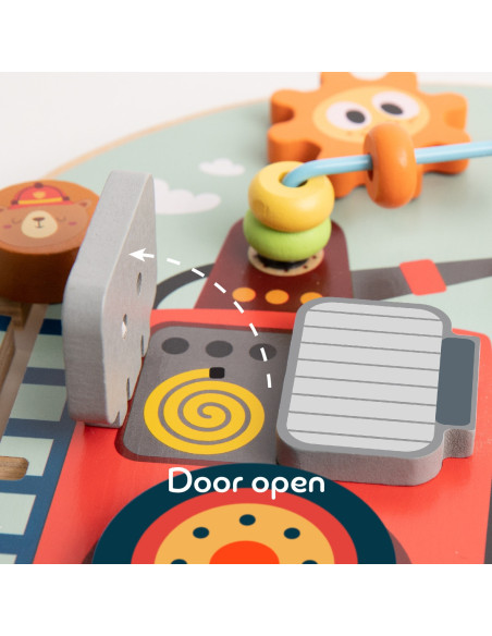 CLASSSIC WORLD Tablica Manipulacyjna Wielofunkcyjna 6w1 Podróżowanie