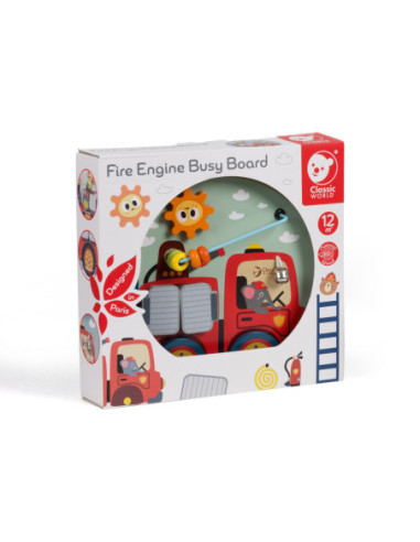 CLASSSIC WORLD Tablica Manipulacyjna Wielofunkcyjna 6w1 Podróżowanie