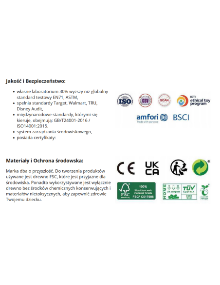 CLASSSIC WORLD Tablica Manipulacyjna Wielofunkcyjna 6w1 Podróżowanie