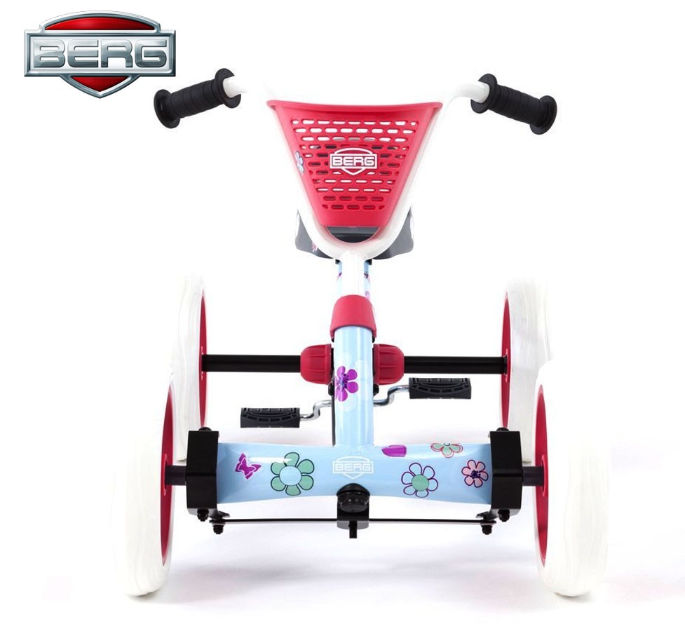 Gokart na pedały buzzy bloom ciche koła 2-5 lat do 30 kg