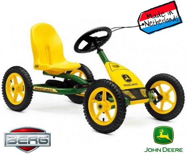Gokart na pedały buddy john deere 3-8 lat do 50 kg