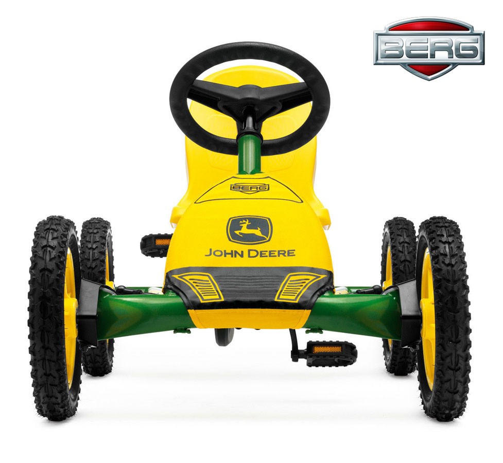Gokart na pedały buddy john deere 3-8 lat do 50 kg