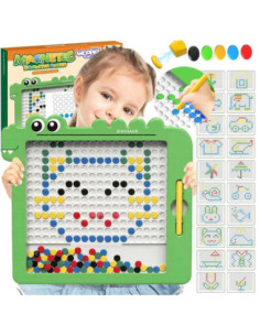 WOOPIE Tablica Magnetyczna dla Dzieci Montessori MagPad Dinozaur