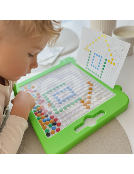 WOOPIE Tablica Magnetyczna dla Dzieci Montessori MagPad Dinozaur