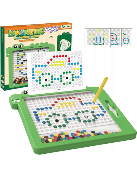 WOOPIE Tablica Magnetyczna dla Dzieci Montessori MagPad Dinozaur