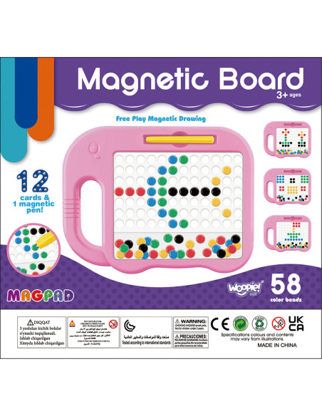 WOOPIE Tablica Magnetyczna dla Dzieci Montessori MagPad Słonik