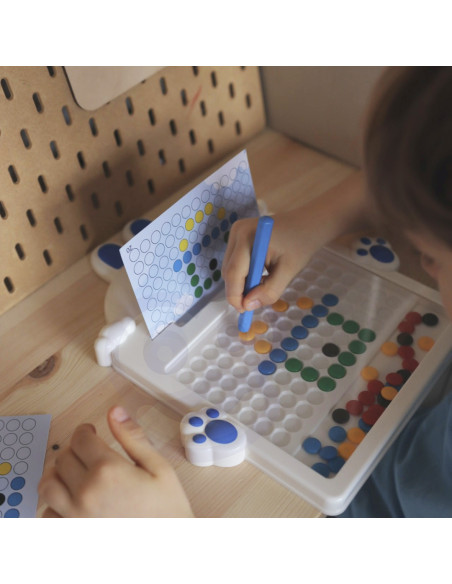 WOOPIE Tablica Magnetyczna dla Dzieci Montessori MagPad Królik