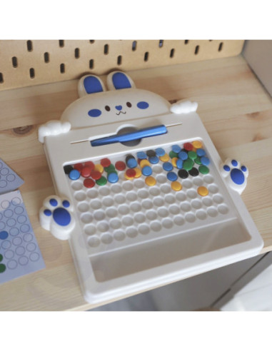 WOOPIE Tablica Magnetyczna dla Dzieci Montessori MagPad Królik