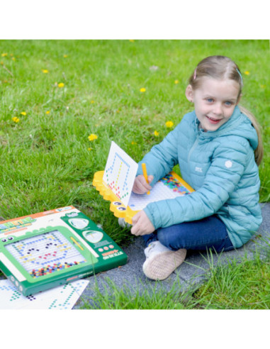 WOOPIE Tablica Magnetyczna dla Dzieci Montessori MagPad Dinozaur