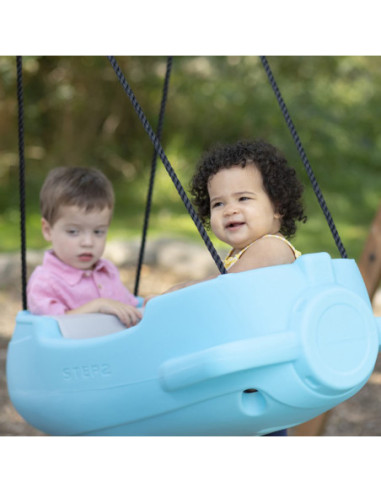 STEP2 Dwuosobowa Huśtawka Rakieta dla Dzieci