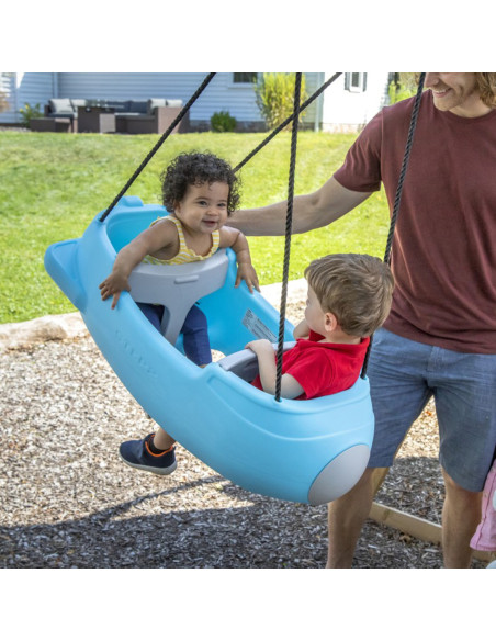 STEP2 Dwuosobowa Huśtawka Rakieta dla Dzieci