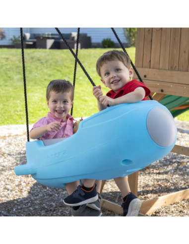 STEP2 Dwuosobowa Huśtawka Rakieta dla Dzieci