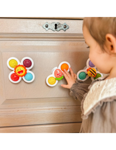 WOOPIE Spiner Zabawka Sensoryczna Edukacyjna 3w1