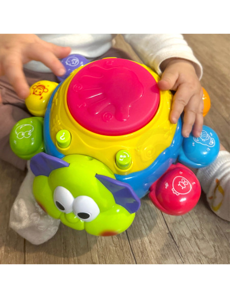 WOOPIE Zabawka Interaktywna do Raczkowania Biedronka