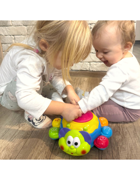 WOOPIE Zabawka Interaktywna do Raczkowania Biedronka