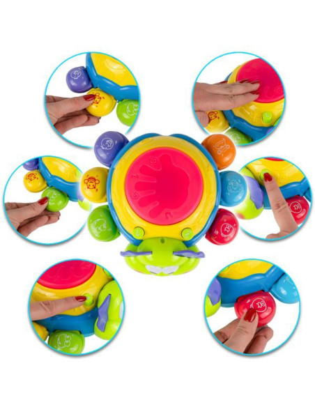 WOOPIE Zabawka Interaktywna do Raczkowania Biedronka