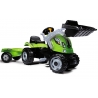 Smoby Traktor z przyczepą Farmer Max Łyżka
