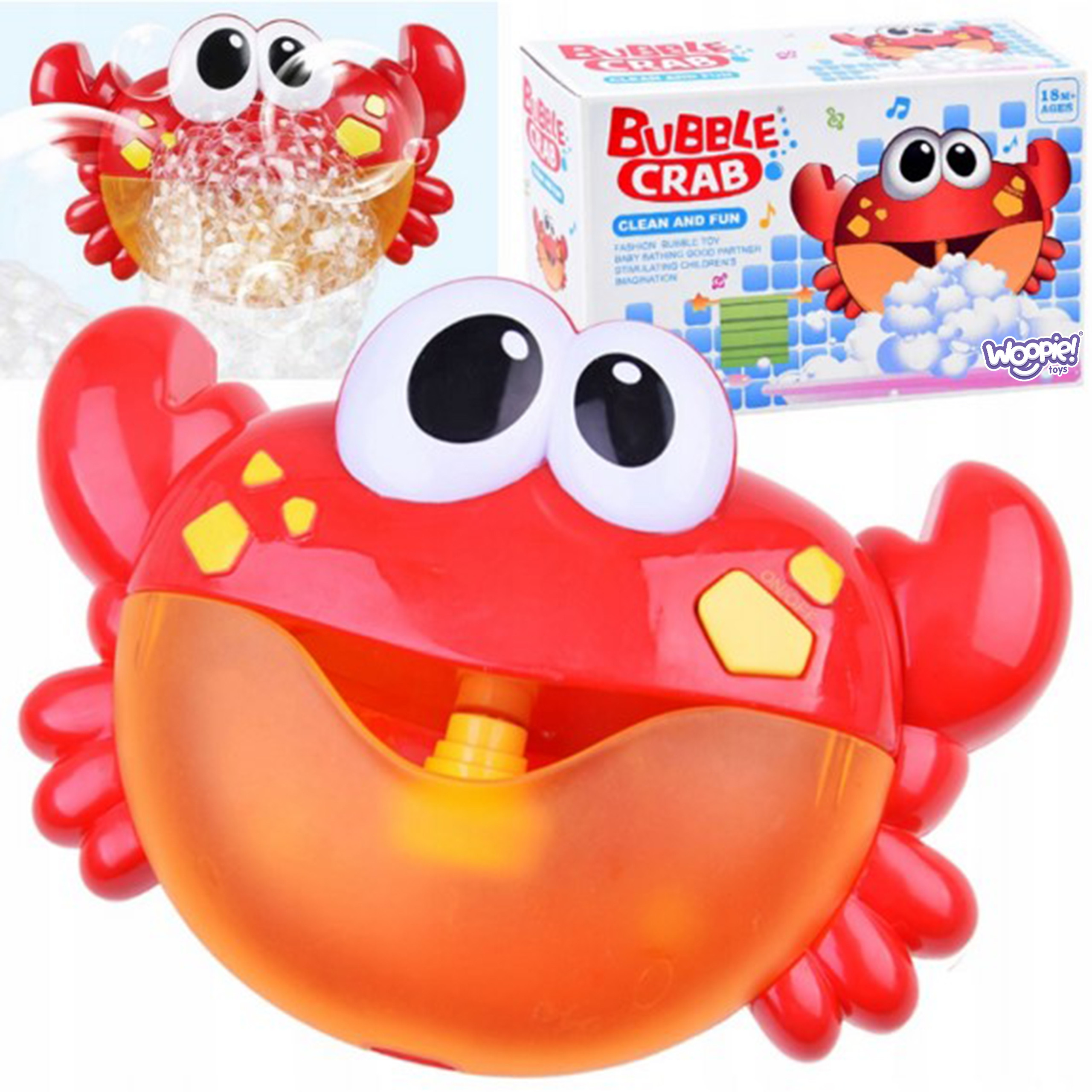 WOOPIE BABY Badleksak Bubbelmaskin med Melodi
