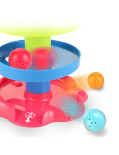 WOOPIE BABY Kulodrom Tor Kulkowy Spirala + 3 Kulki - Zabawka dla Dzieci 2