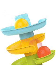 WOOPIE Kulodrom Tor Kulkowy Zestaw Spirala + 3 Kulki 2