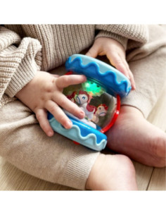 WOOPIE BABY Būgnelis muzikos dėžutė projektorius 3in1 + volas mokymuisi ropojimo 2